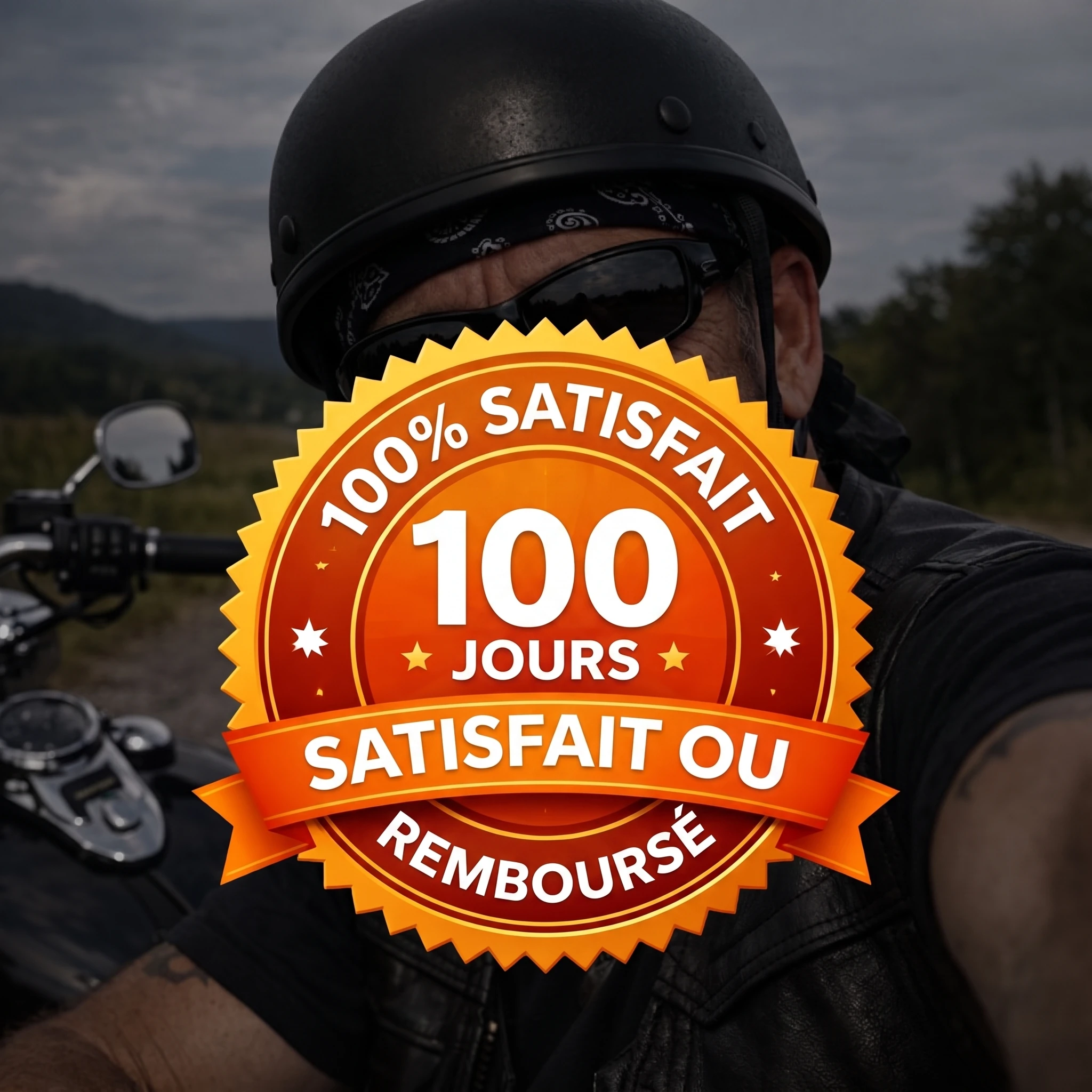Garantie 100 jours satisfait ou remboursé
